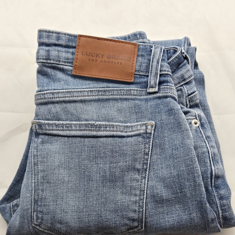 Lucky Brand Size 4 Blue Denim Ladies Regular Jeans 4/27